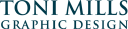 Toni Mills Graphic Design Logo