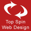 Top Spin Web Design Logo