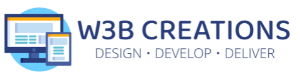 W3B CREATIONS Logo