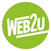 Web2u logo
