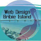 WEB DESIGN Bribie Island Logo