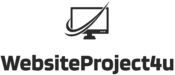 WebsiteProject4u Web Design Logo