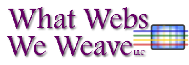 What Webs We Weave, LLC Logo