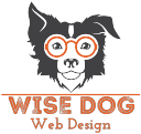Wise Dog Web Design Logo