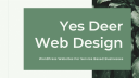 Yes Deer Web Design Logo
